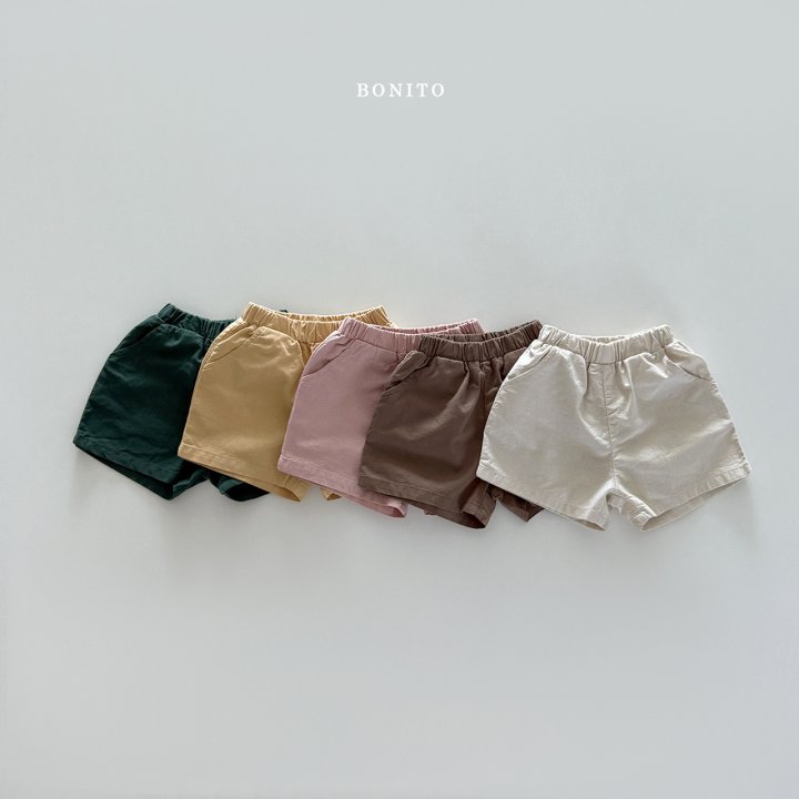Bonito - Korean Children Fashion - #toddlerclothing - Linen Shorts - 3
