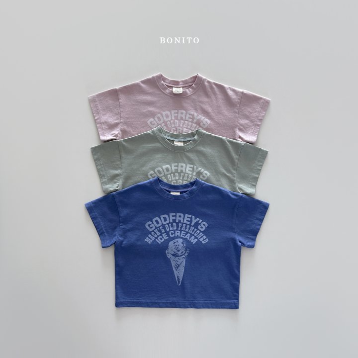 Bonito - Korean Children Fashion - #toddlerclothing - God Free Ice Cream Tee