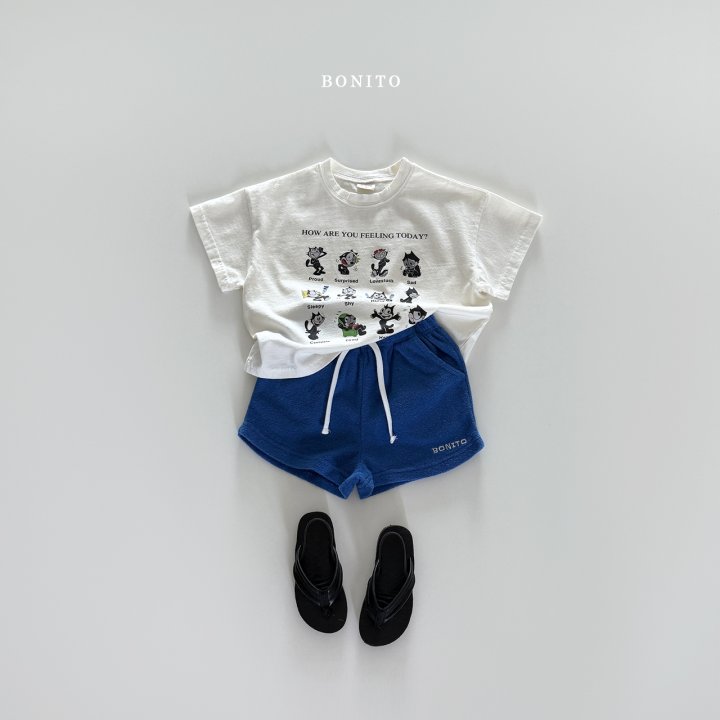 Bonito - Korean Children Fashion - #toddlerclothing - Feeling Today Tee - 9