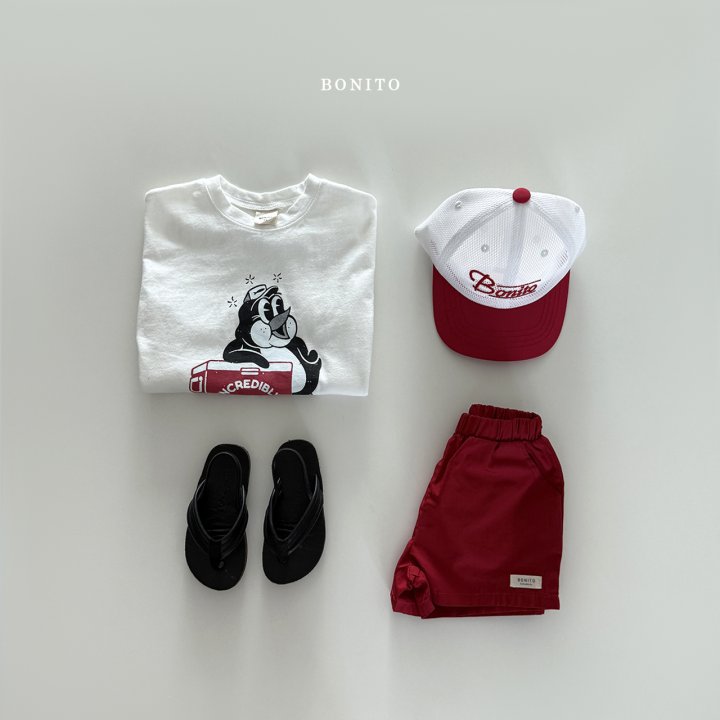 Bonito - Korean Children Fashion - #toddlerclothing - Chill Penguin Tee - 8