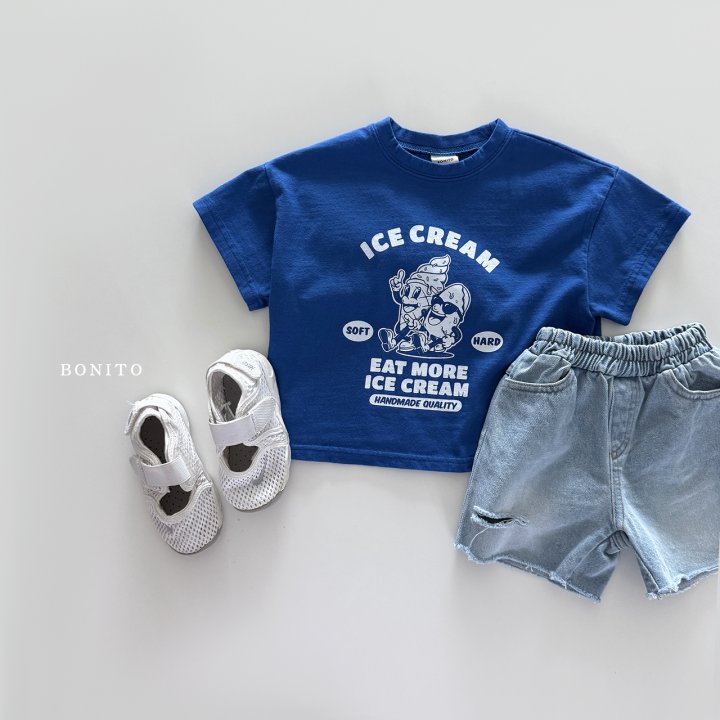 Bonito - Korean Children Fashion - #toddlerclothing - Ice Cream Tee - 10