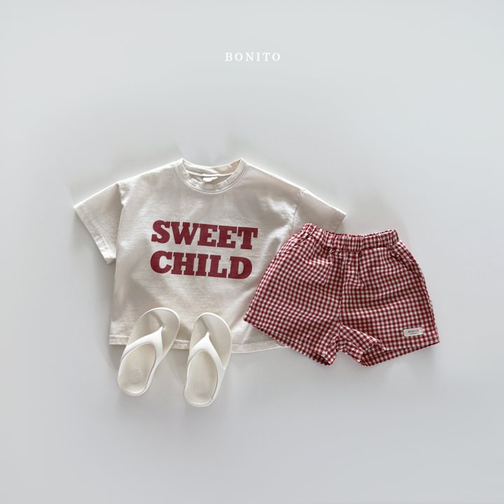 Bonito - Korean Children Fashion - #toddlerclothing - Sweet Child Tee - 9