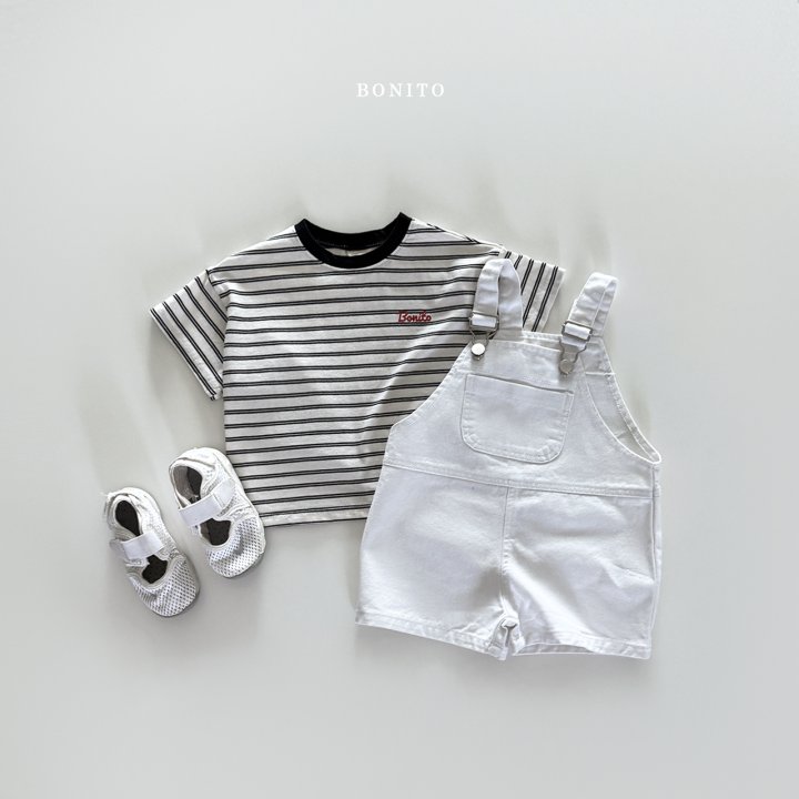 Bonito - Korean Women Fashion - #momslook - Double Stripe Tee (with Mom) - 11