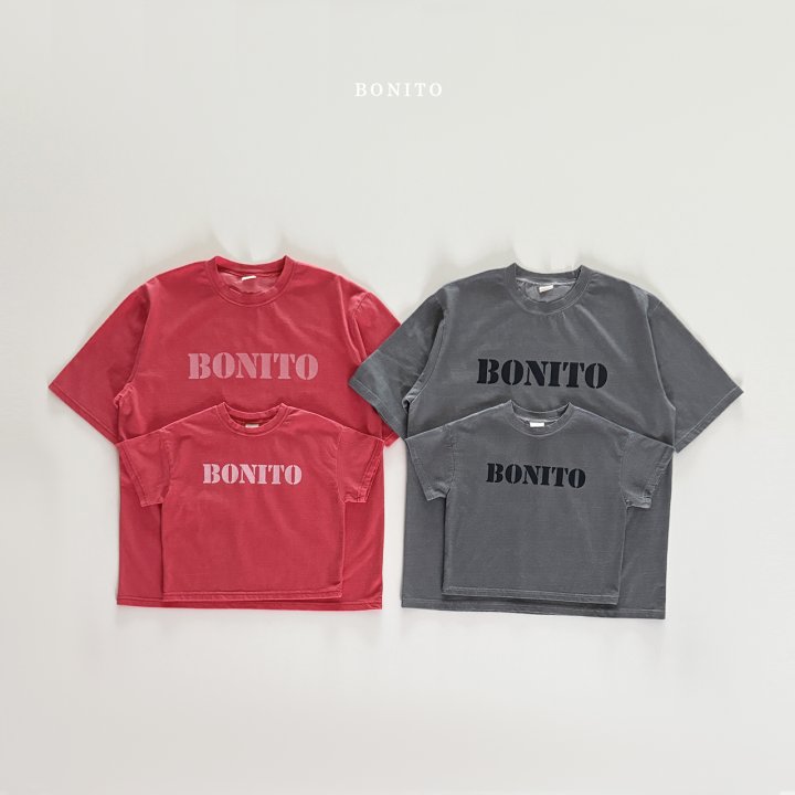 Bonito - Korean Women Fashion - #womensfashion - Pigment Bonito Tee (with Mom) - 4