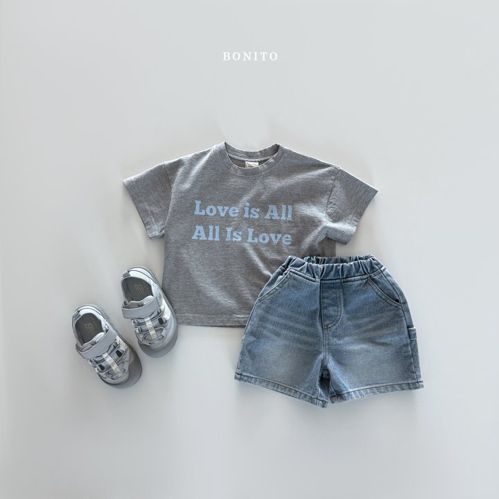 Bonito - Korean Women Fashion - #momslook - Love Is All Tee (with Mom) - 7