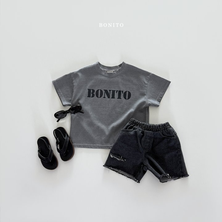 Bonito - Korean Women Fashion - #vintageinspired - Pigment Bonito Tee (with Mom) - 8