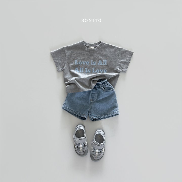 Bonito - Korean Women Fashion - #womensfashion - Love Is All Tee (with Mom) - 12