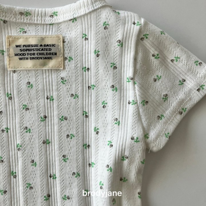Brody Jane - Korean Baby Fashion - #babyboutique - Jacquard Flower Set-up - 8