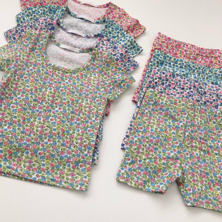 Brody Jane - Korean Baby Fashion - #babyboutique - Liberty U-Neck Short Sleeve Set