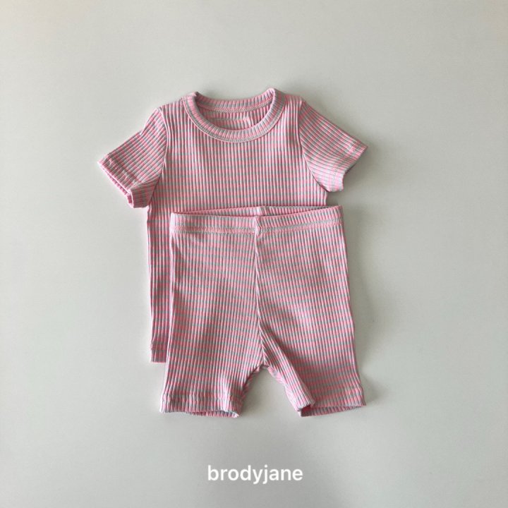Brody Jane - Korean Baby Fashion - #babyboutiqueclothing - Cotton Candy Short Sleeve Set-up - 6