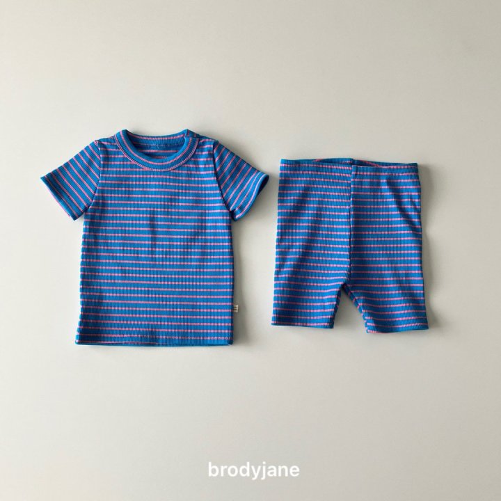 Brody Jane - Korean Baby Fashion - #babyboutiqueclothing - Fresh Stripe Set-up - 2