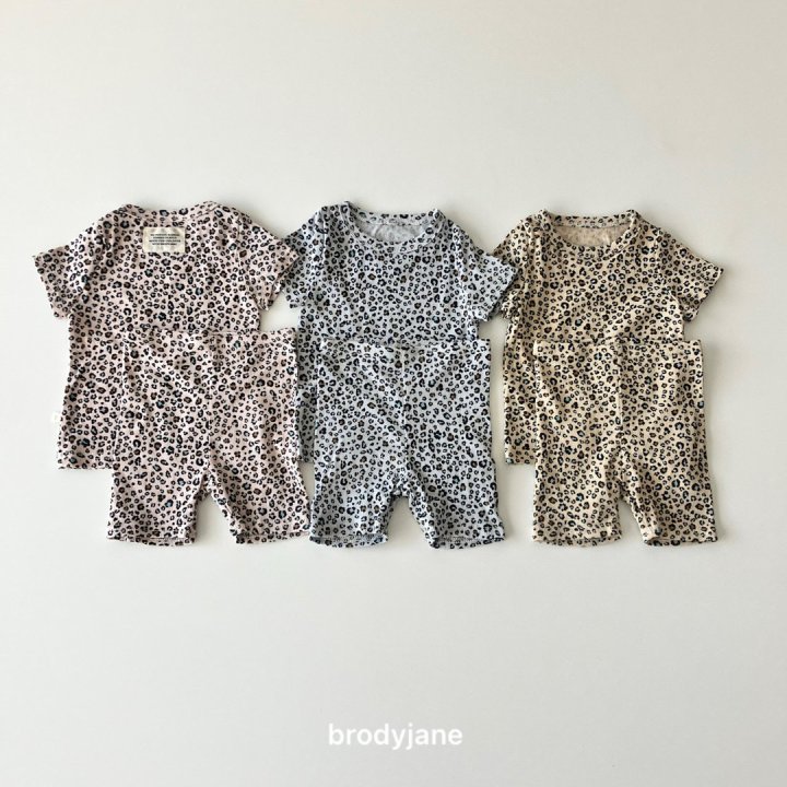 Brody Jane - Korean Baby Fashion - #babyboutiqueclothing - Colorful Leo Short Sleeve Set-up
