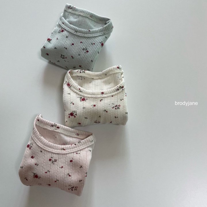 Brody Jane - Korean Baby Fashion - #babyfashion - Flower Eyelet Frill Short Sleeve Set - 7