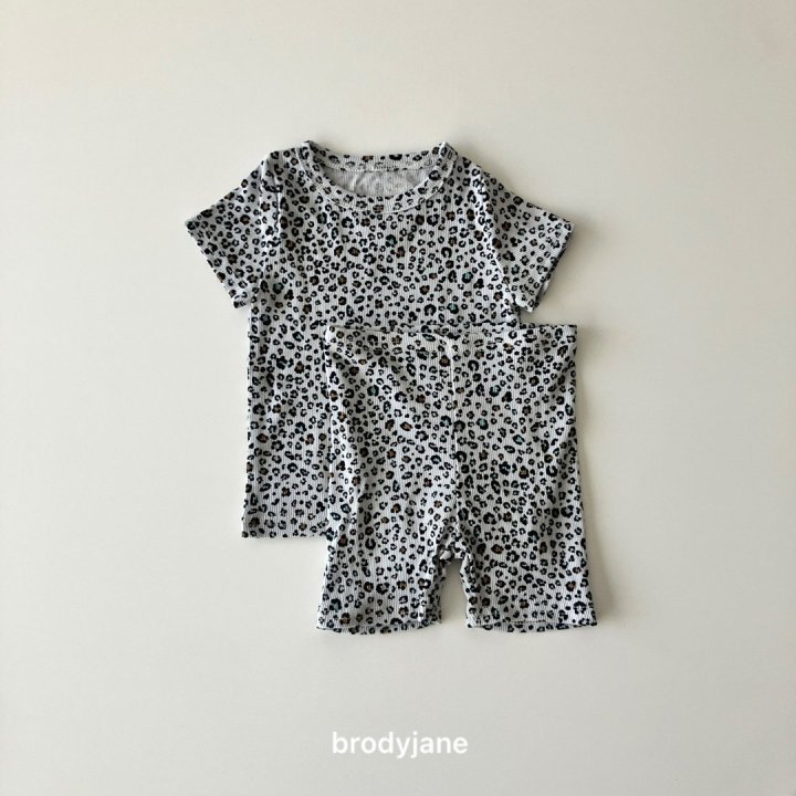Brody Jane - Korean Baby Fashion - #babyfashion - Colorful Leo Short Sleeve Set-up - 3