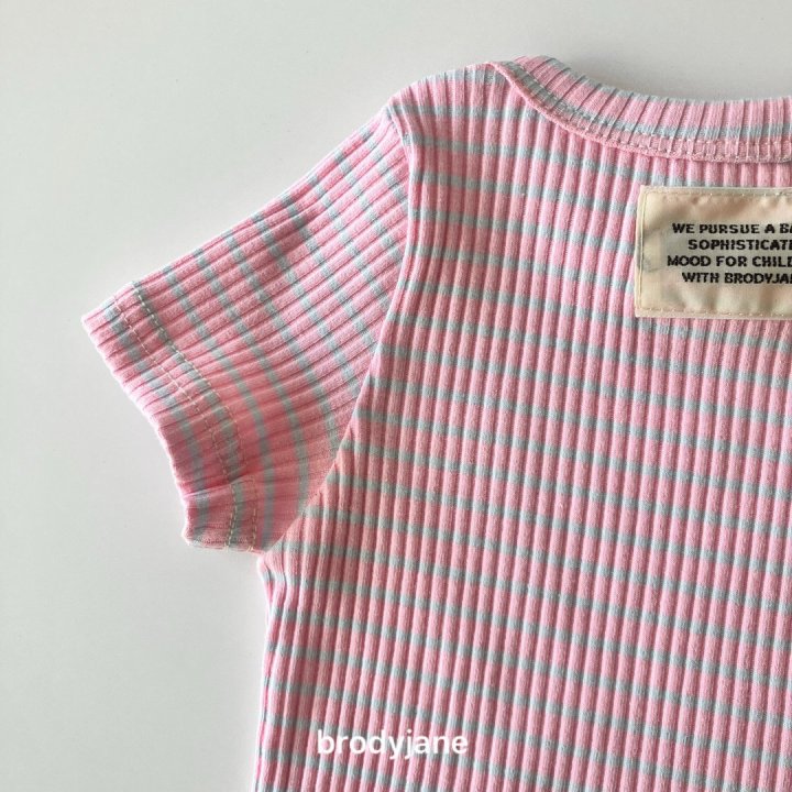 Brody Jane - Korean Baby Fashion - #babyfever - Cotton Candy Short Sleeve Set-up - 9