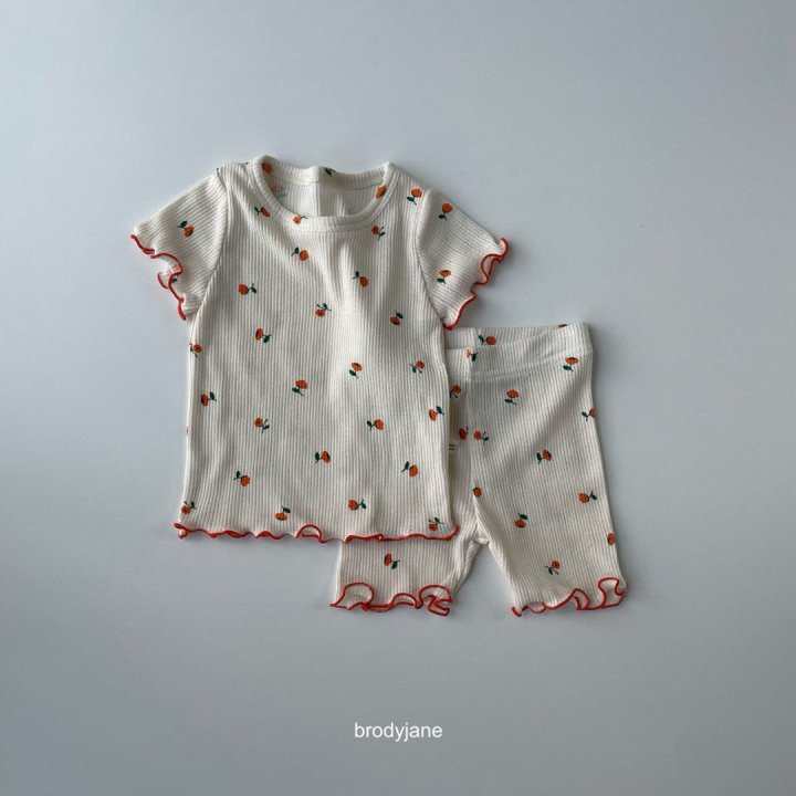 Brody Jane - Korean Baby Fashion - #babyfever - Tulip Frill Short Sleeve Set - 7