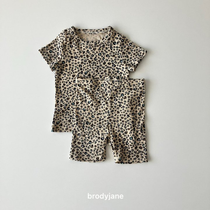 Brody Jane - Korean Baby Fashion - #babyfashion - Colorful Leo Short Sleeve Set-up - 4