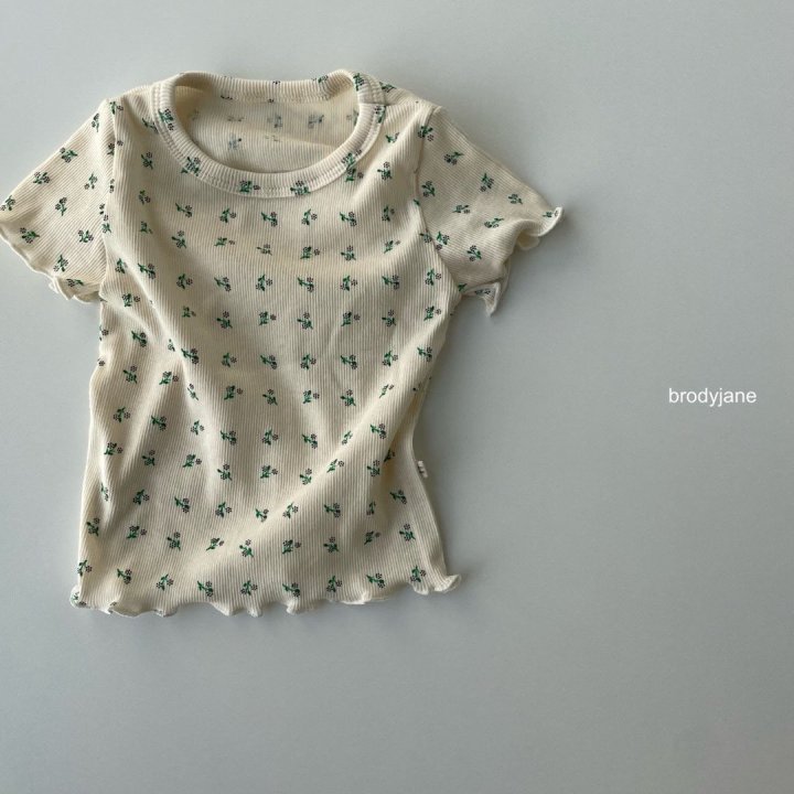 Brody Jane - Korean Baby Fashion - #babygirlfashion - Gypsophila Frill Short Sleeve Set - 7