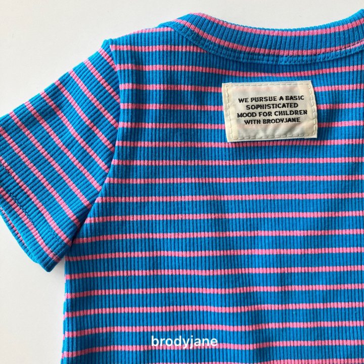 Brody Jane - Korean Baby Fashion - #babygirlfashion - Fresh Stripe Set-up - 6