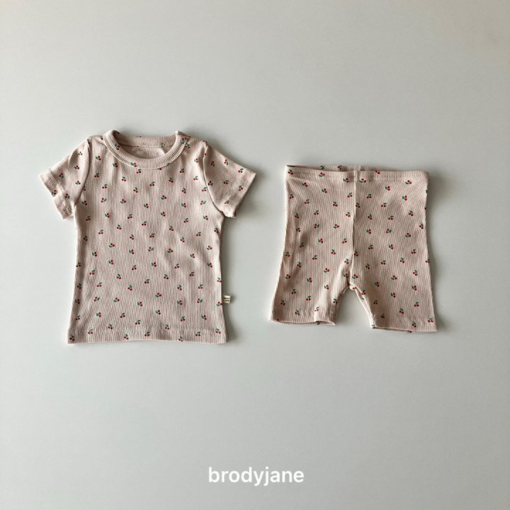 Brody Jane - Korean Baby Fashion - #babygirlfashion - Cherry Set-up - 3