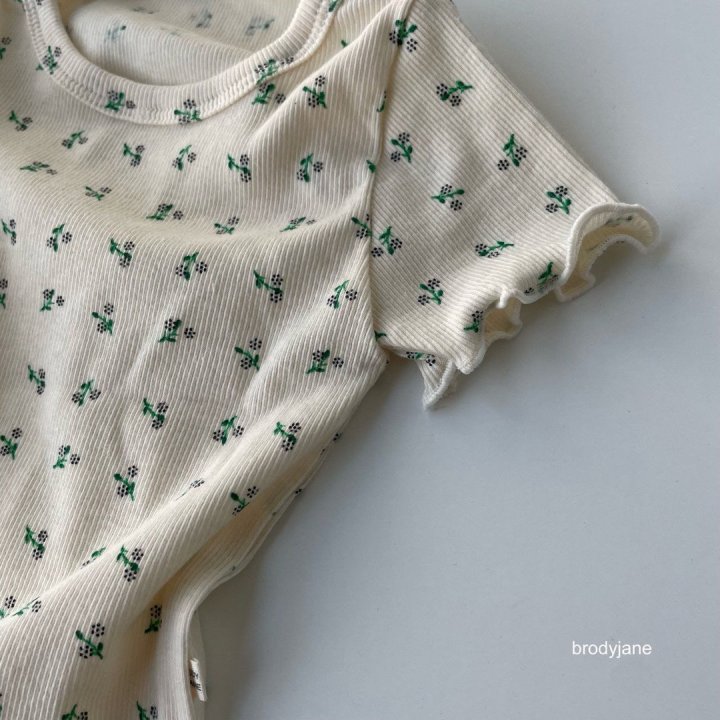 Brody Jane - Korean Baby Fashion - #babylifestyle - Gypsophila Frill Short Sleeve Set - 8