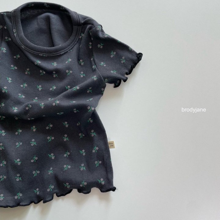 Brody Jane - Korean Baby Fashion - #babyootd - Gypsophila Frill Short Sleeve Set - 10