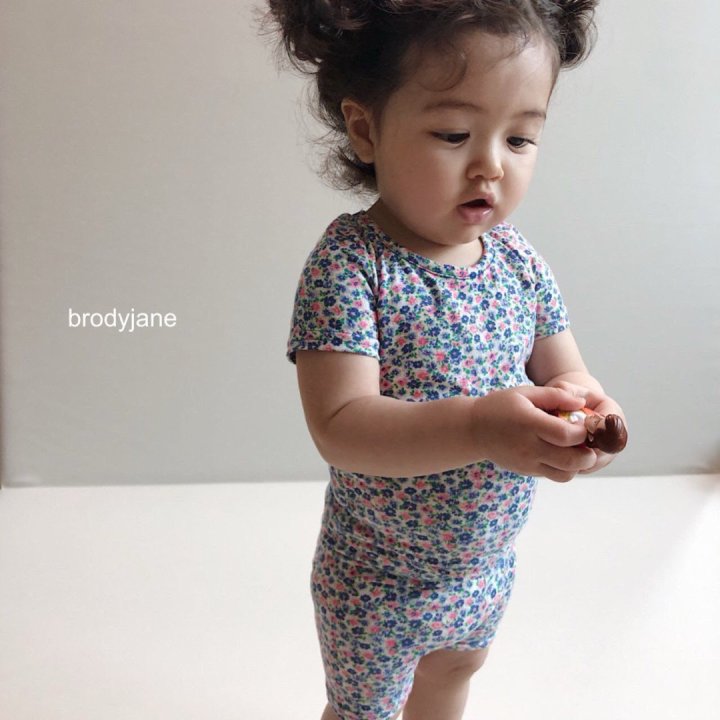 Brody Jane - Korean Baby Fashion - #babyootd - Liberty U-Neck Short Sleeve Set - 9
