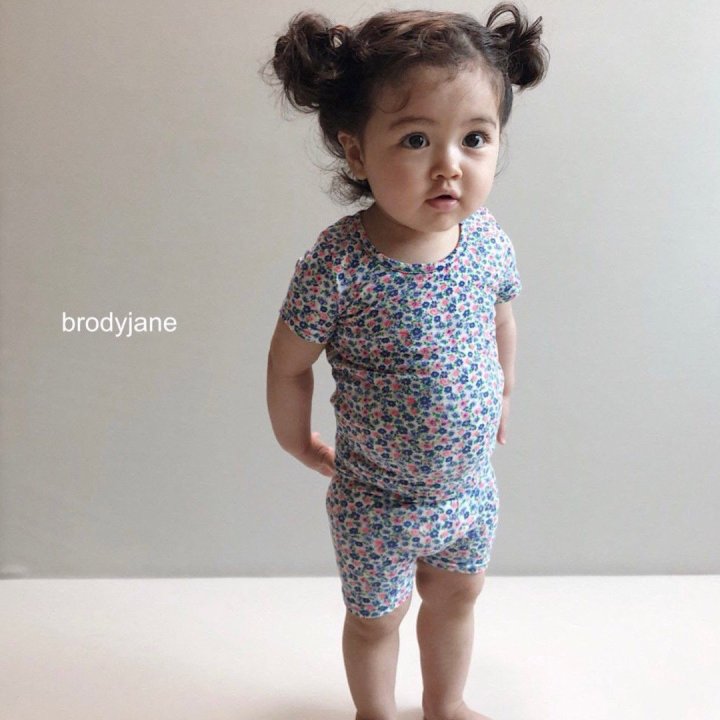 Brody Jane - Korean Baby Fashion - #babyoutfit - Liberty U-Neck Short Sleeve Set - 10