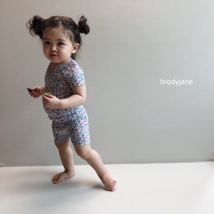 Brody Jane - Korean Baby Fashion - #babyoutfit - Liberty U-Neck Short Sleeve Set - 11