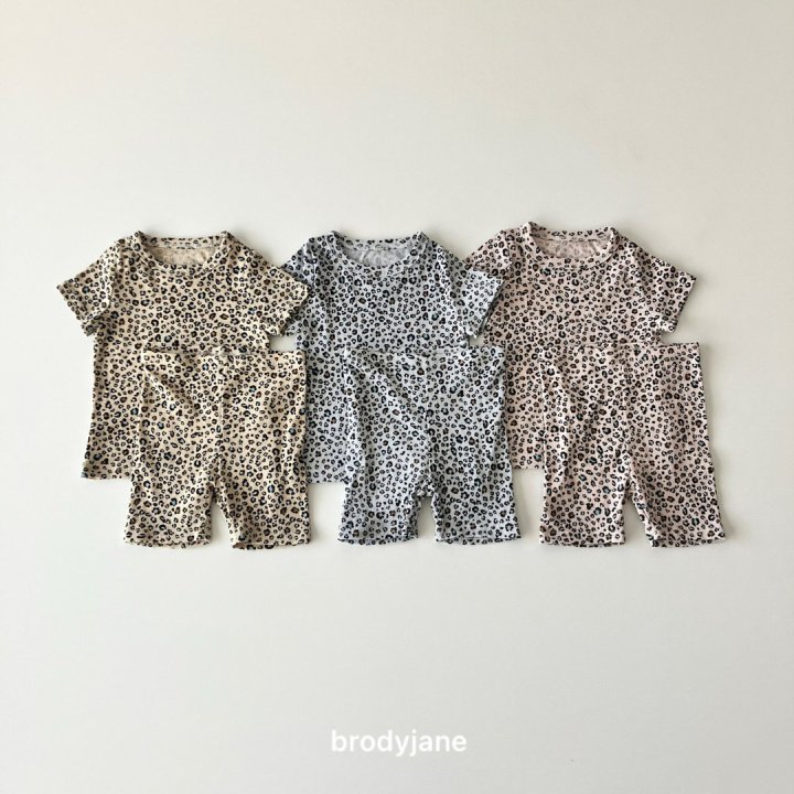 Brody Jane - Korean Baby Fashion - #babyoutfit - Colorful Leo Short Sleeve Set-up - 10