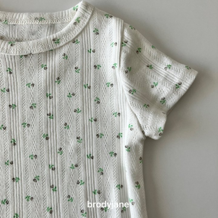 Brody Jane - Korean Baby Fashion - #babyoutfit - Jacquard Flower Set-up - 4
