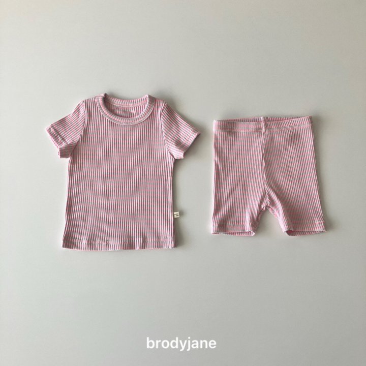Brody Jane - Korean Baby Fashion - #onlinebabyshop - Cotton Candy Short Sleeve Set-up - 3
