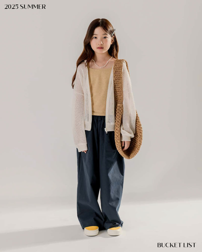 Bucket List - Korean Children Fashion - #kidzfashiontrend - Basic Crop Sleeveless Tee - 4