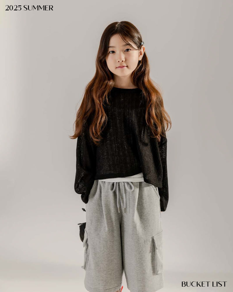 Bucket List - Korean Children Fashion - #childofig - Summer Crop Long Sleeve Tee - 11