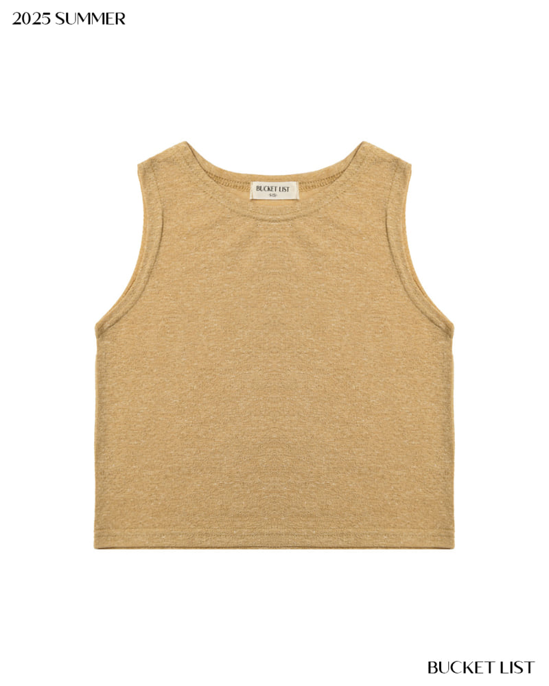 Bucket List - Korean Children Fashion - #childofig - Basic Sleeveless Tee - 5