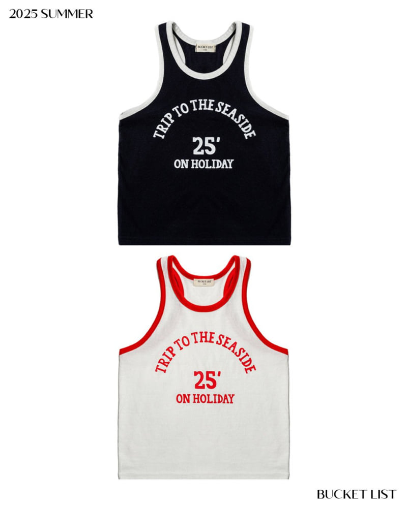 Bucket List - Korean Children Fashion - #childofig - Trip Mango Sleeveless Tee