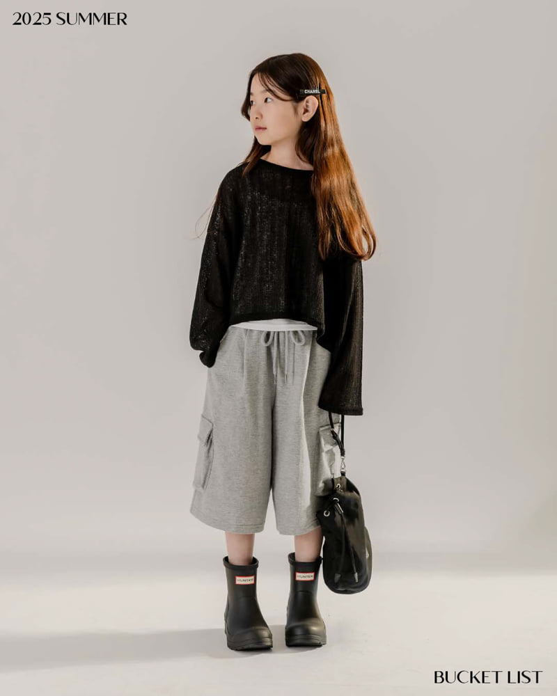 Bucket List - Korean Children Fashion - #childrensboutique - Summer Crop Long Sleeve Tee - 12