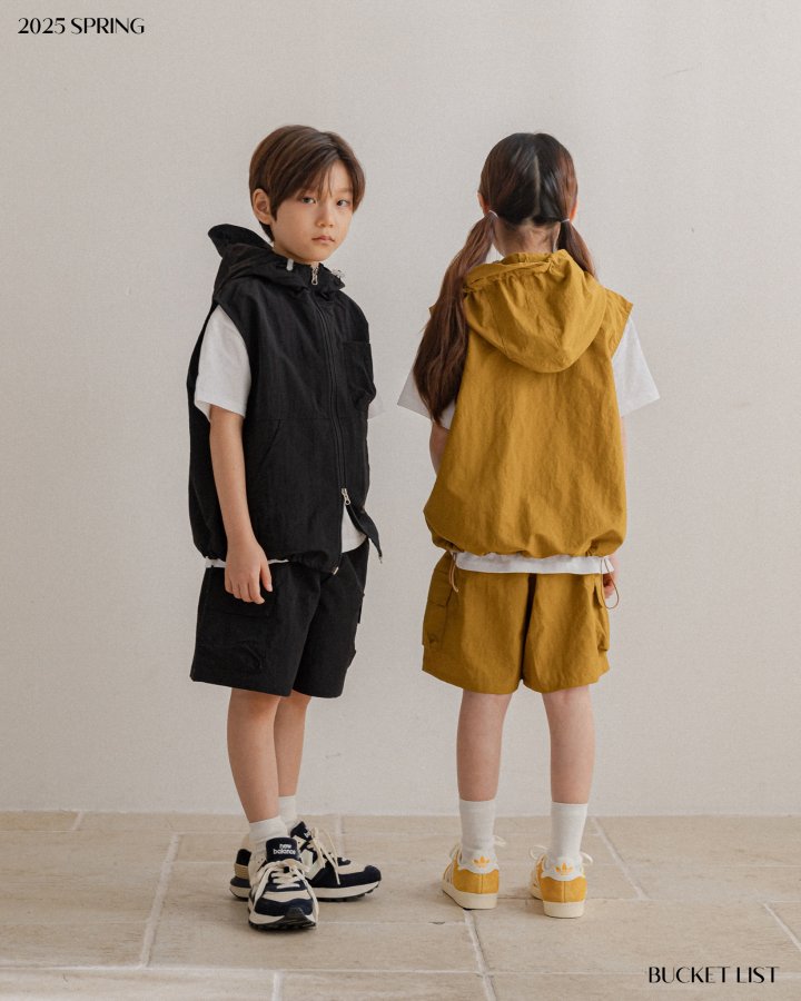 Bucket List - Korean Children Fashion - #designkidswear - Nylon Cargo Shorts - 8