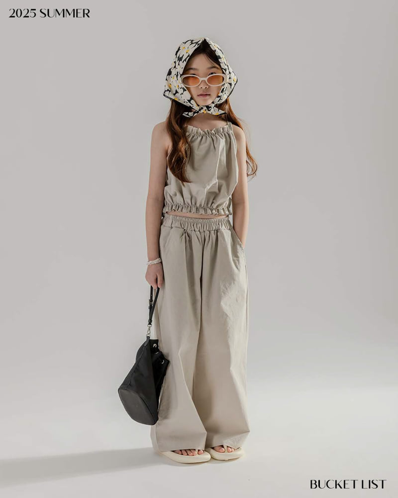 Bucket List - Korean Children Fashion - #designkidswear - Sleeveless Blouse - 11