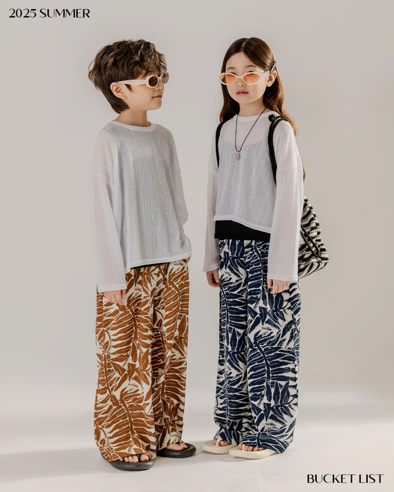 Bucket List - Korean Children Fashion - #discoveringself - Coconut Flow Pants - 8