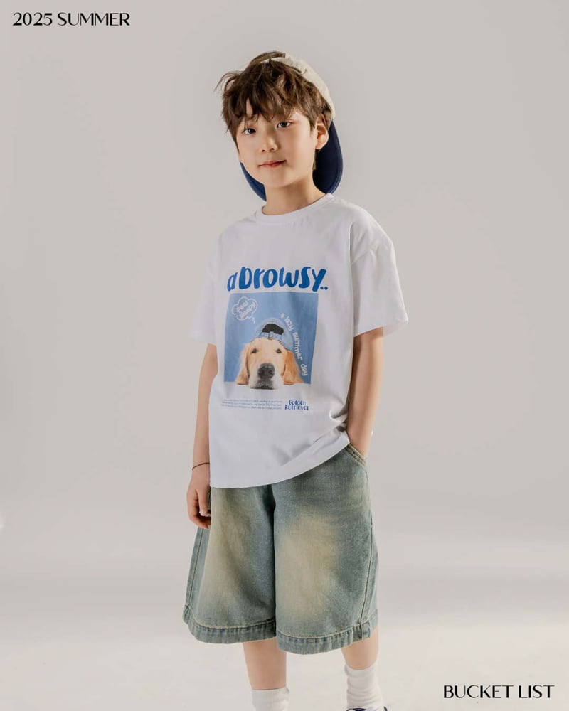 Bucket List - Korean Children Fashion - #discoveringself - Washed Bermuda Denim Pants - 12