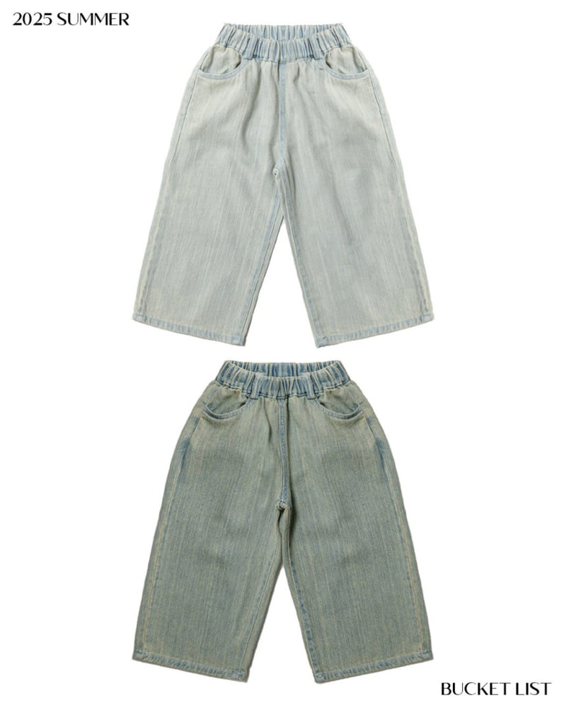 Bucket List - Korean Children Fashion - #discoveringself - Summer Teen Wide Pants