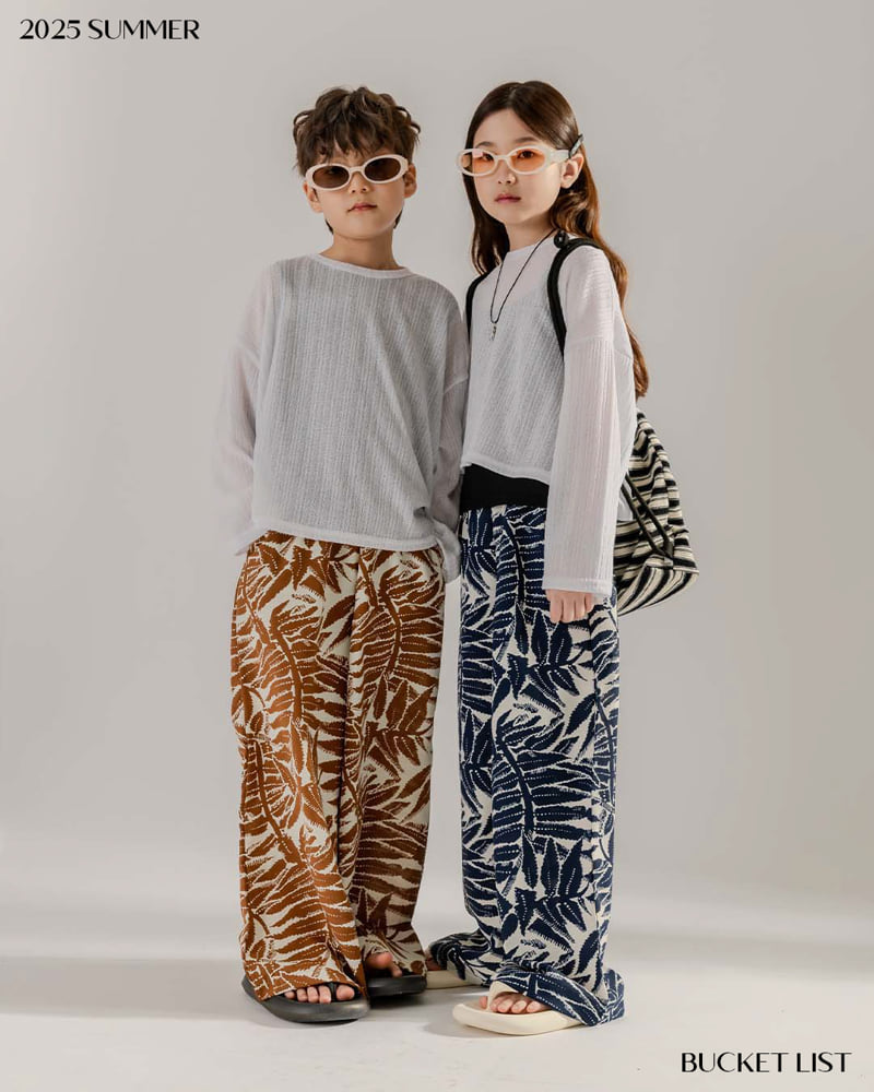 Bucket List - Korean Children Fashion - #fashionkids - Coconut Flow Pants - 9