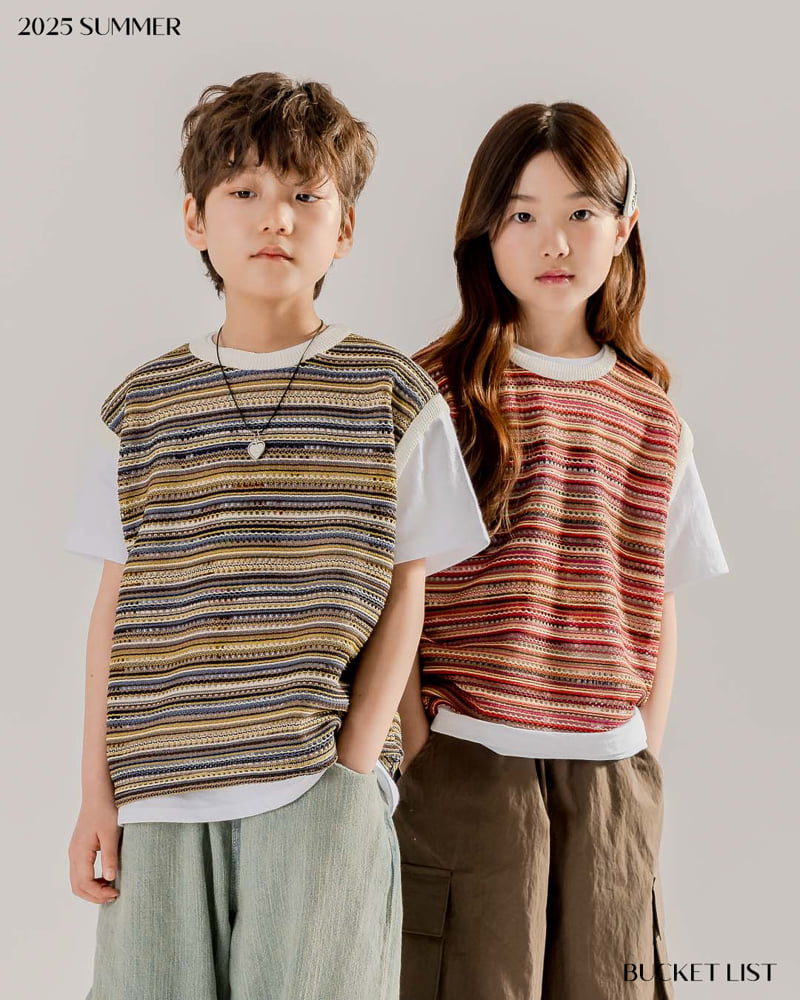 Bucket List - Korean Children Fashion - #discoveringself - Punching Vest - 4