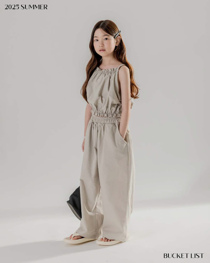 Bucket List - Korean Children Fashion - #kidsshorts - Summer Wide Pants - 8