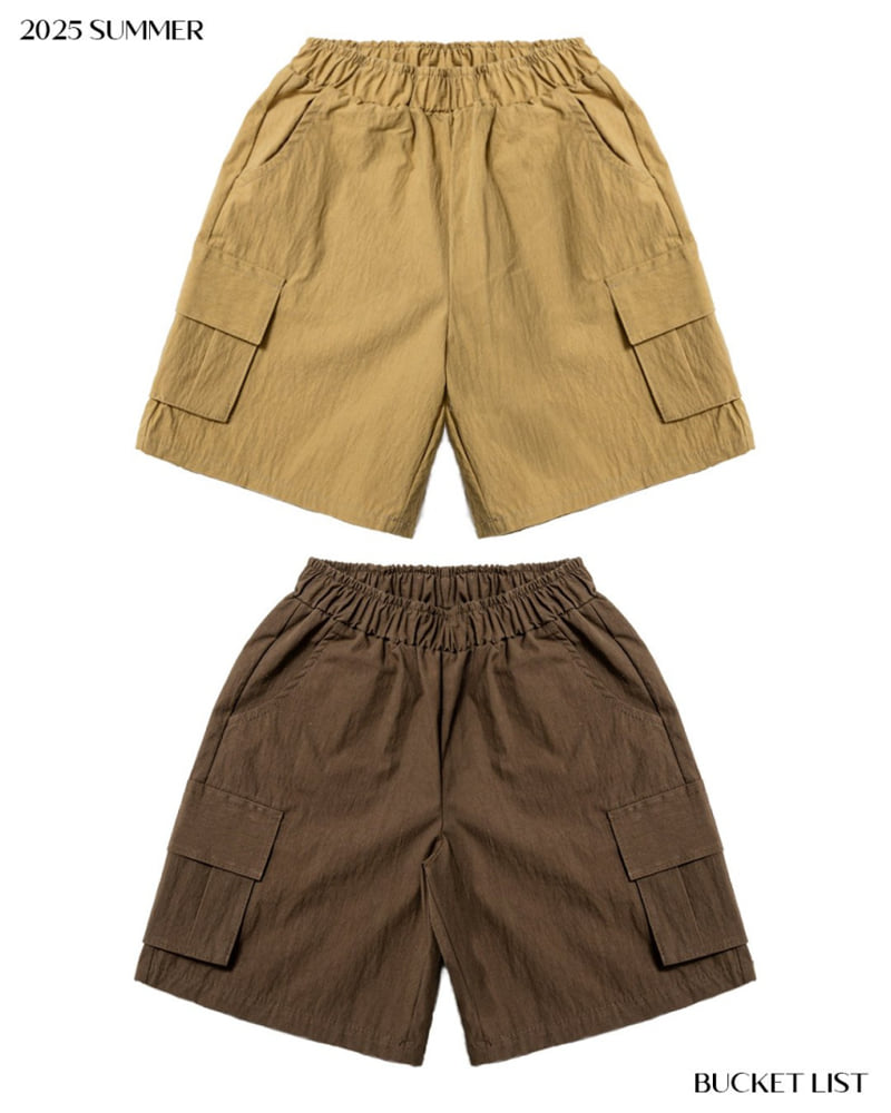 Bucket List - Korean Children Fashion - #kidsshorts - Bermuda Cargo Pants