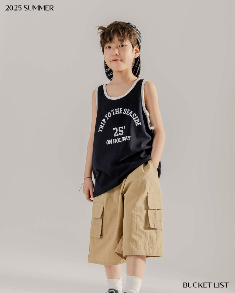 Bucket List - Korean Children Fashion - #kidsstore - Trip Mango Sleeveless Tee - 7
