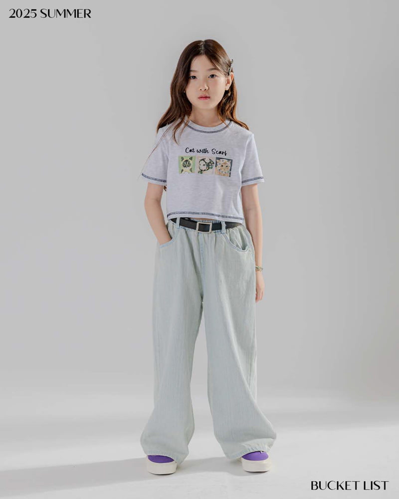Bucket List - Korean Children Fashion - #kidsshorts - Summer Teen Wide Pants - 4