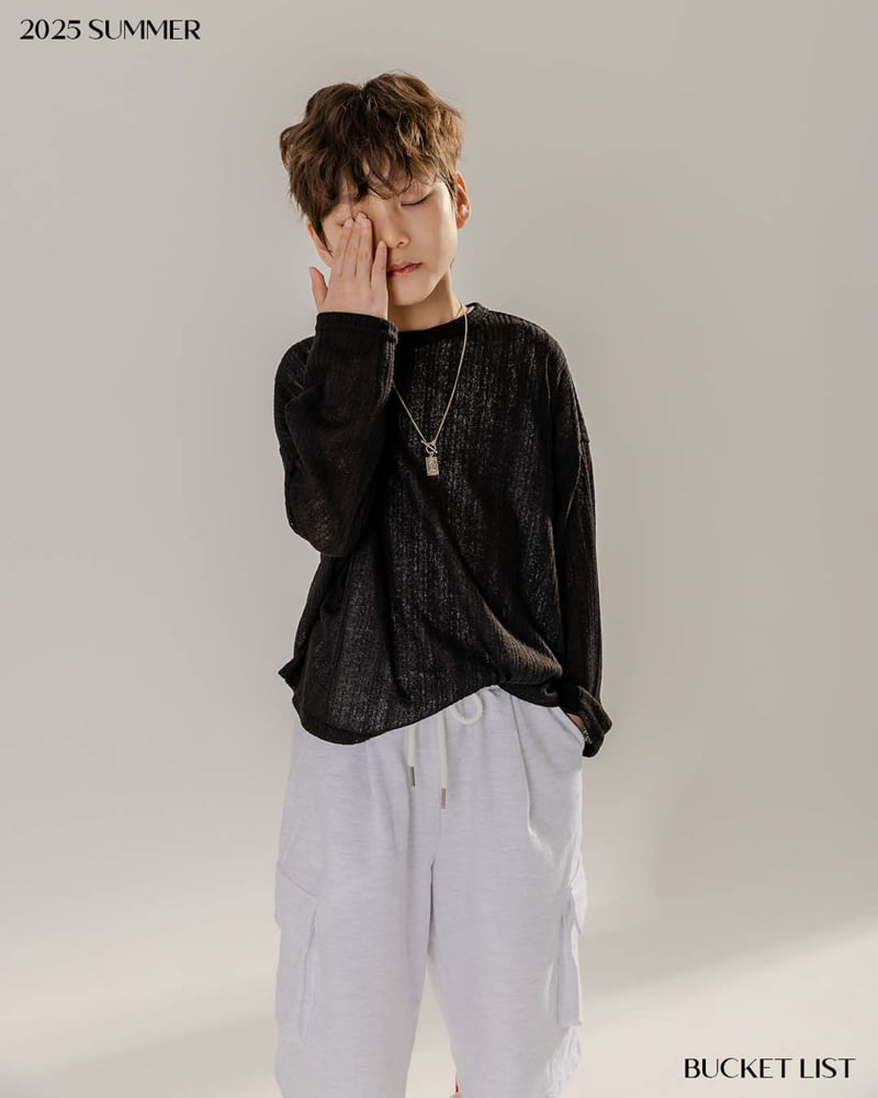 Bucket List - Korean Children Fashion - #kidzfashiontrend - Jersey Bermuda Pants - 8
