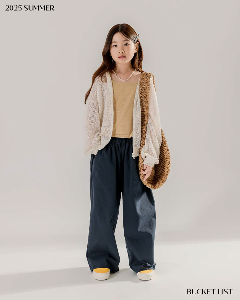 Bucket List - Korean Children Fashion - #kidzfashiontrend - Basic Crop Sleeveless Tee - 3